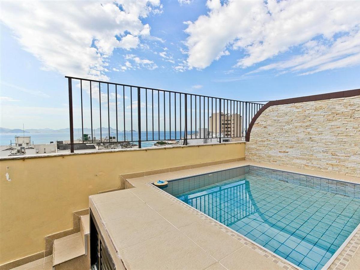 شقة Charming Duplex Penthouse With Pool ريو دي جانيرو المظهر الخارجي الصورة